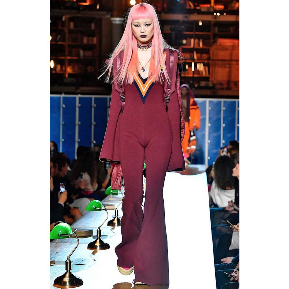 NWT Fenty Puma Rihanna stretch jumpsuit M 10-12 - Picture 8 of 9